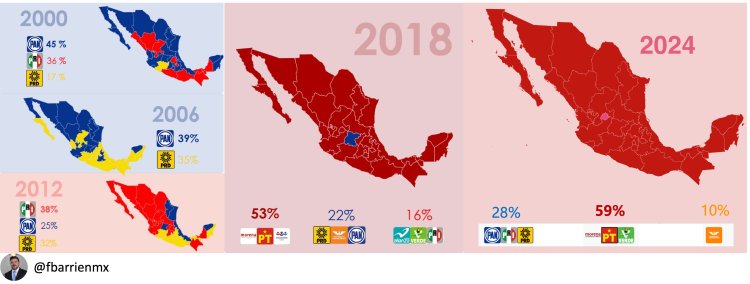 Avizoran el retorno del sistema del partido hegemónico México tras las elecciones del 2 de junio