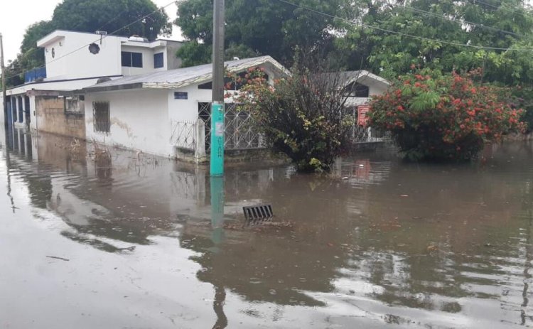 Lluvias no cesan en Quintana Roo; hay evacuados, casas dañadas y calles cerradas