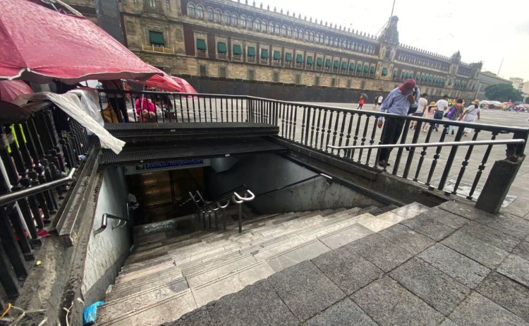 Continuará cerrada estación del Metro Zócalo en la CDMX