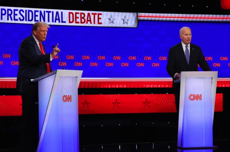 Joe Biden y Donald Trump se enfrentan en debate rumbo a las elecciones presidenciales de EEUU