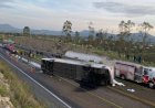 Muere un pasajero durante accidente de autobús en la carretera Texcoco- Calpulalpan