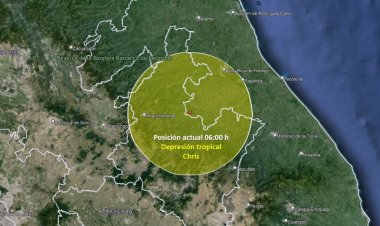 Suspenden clases en 43 municipios de Puebla por Depresión Tropical Chris