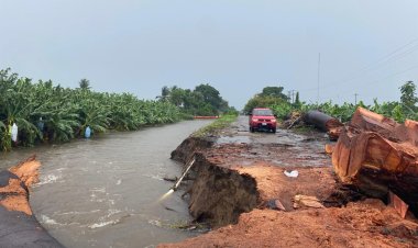 Lluvias fuertes e intensas dejan afectaciones en siete municipios de Chiapas