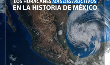 Infografía: Los huracanes más destructivos en la historia de México