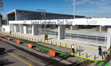 Inauguran Central Camionera del Sur en Puebla