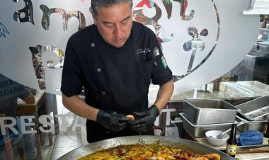 Representará a México chef poblano en la Copa Mundial de la Paella 2024