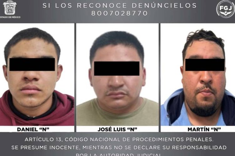Detienen a presuntos implicados en el homicidio de exedil de Ixtapaluca