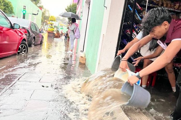 Lluvias intensas causan estragos en Tlaxcala