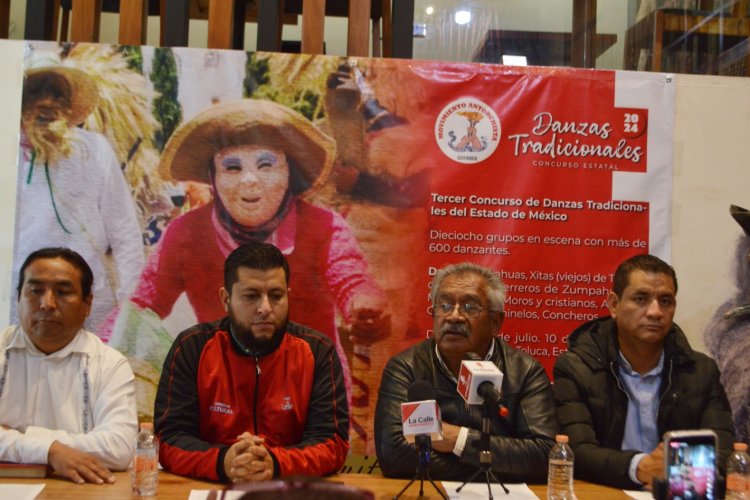 Realizarán Tercer Concurso Estatal de Danzas Tradicionales en Toluca, Edomex