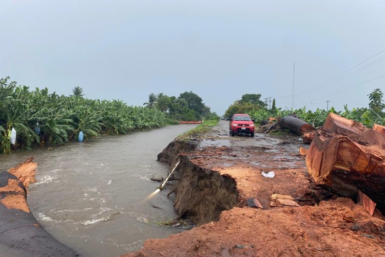 Lluvias fuertes e intensas dejan afectaciones en siete municipios de Chiapas