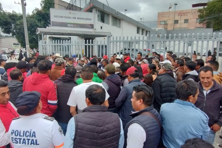 Transportistas del Valle de Toluca denuncian abusos de funcionarios y policías