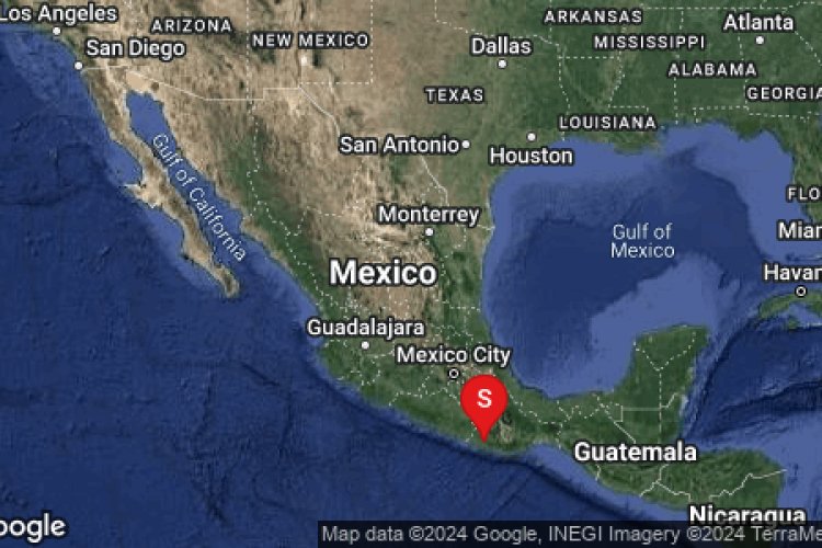 Reportan este martes sismo magnitud 5 con epicentro en Oaxaca