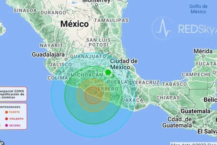 Se registra sismo de 5,4 de magnitud en Guerrero