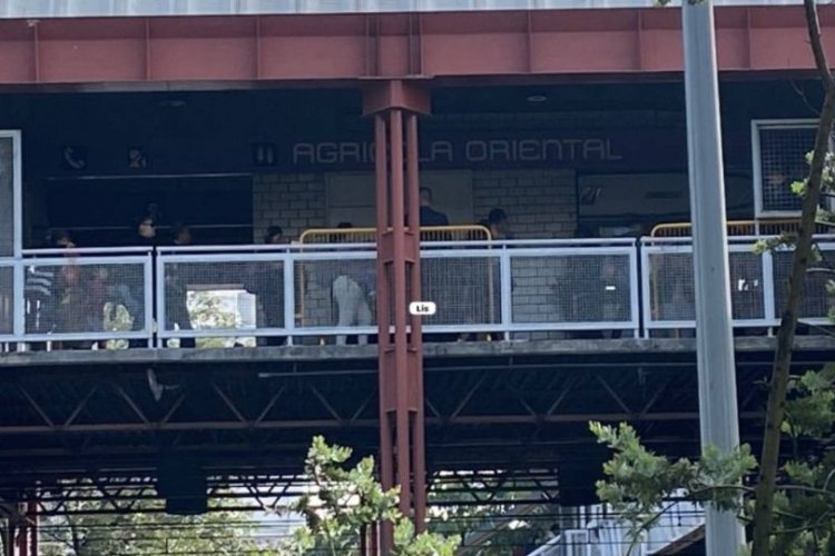 Hombre fallece en la estación Agrícola Oriental de la Línea A del Metro