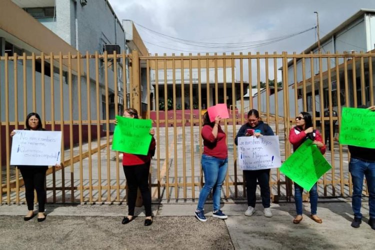 Por cierre de estancia infantil se manifiestan padres de familia contra ISSSTE