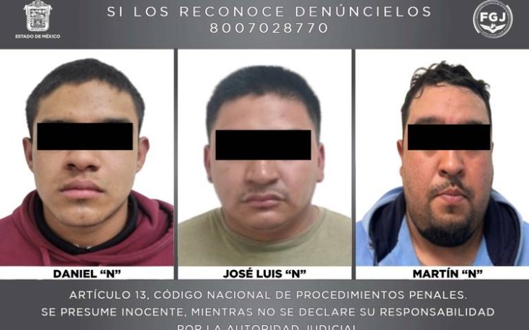 Detienen a presuntos implicados en el homicidio de exedil de Ixtapaluca
