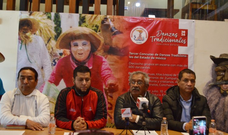 Realizarán Tercer Concurso Estatal de Danzas Tradicionales en Toluca, Edomex