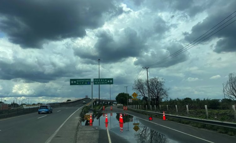 Reabren Circuito Exterior Mexiquense luego de dos días tras afectaciones por lluvias