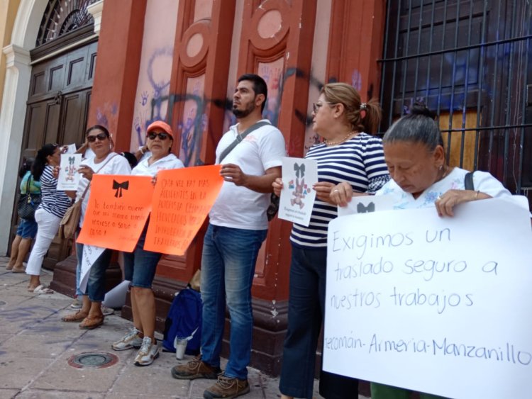 Piden maestros de Colima mayor seguridad en la carretera Colima-Manzanillo