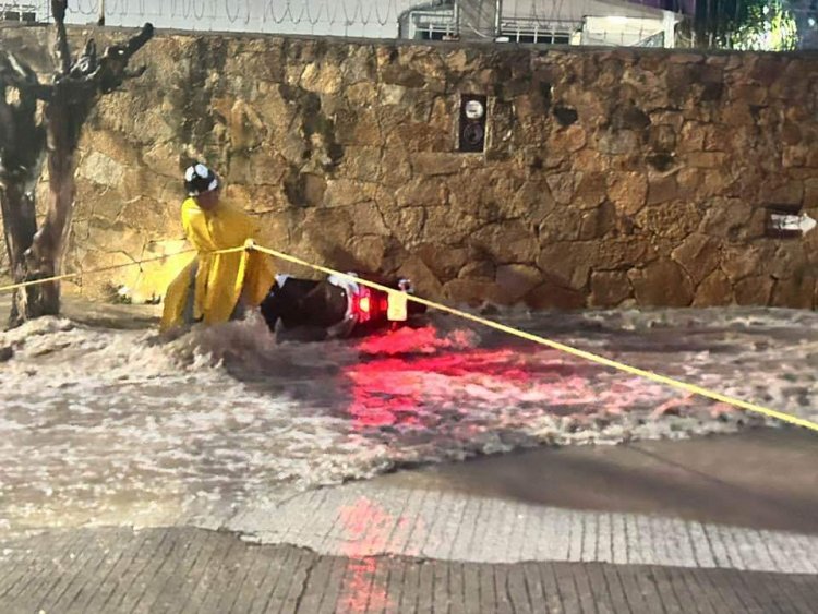 Una persona fallecida y 58 afectaciones se registran tras lluvia intensa en Tuxtla Gutiérrez