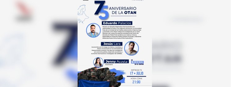 A 75 años de la OTAN especialistas hablarán de su influencia en el mundo actual