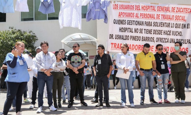 450 médicos y enfermeras contratados por Covid esperan ser basificados en Zacatecas