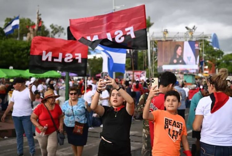 Galería: Así se vivió el 45 aniversario de la Revolución Sandinista en Nicaragua