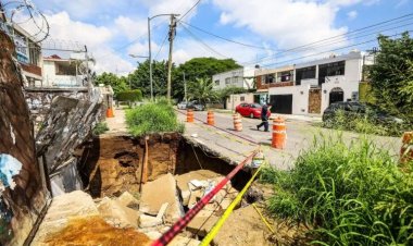 Urbanización desordenada, causante de los socavones en Guadalajara