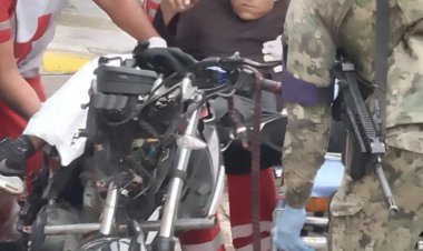 Sujeto que agredió sexualmente a una joven en Veracruz pierde la pierna tras ser atropellado