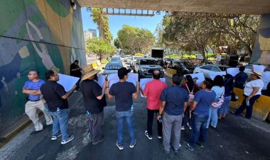 Maestros realizan bloqueos en Tijuana por falta de pagos