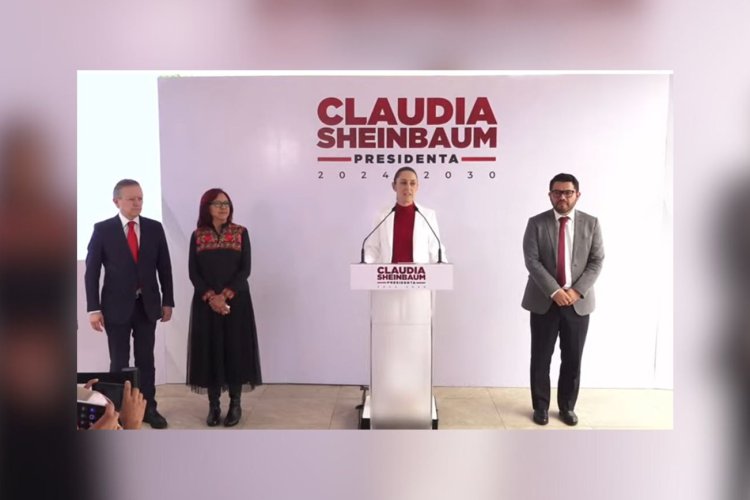 Claudia Sheinbaum anuncia a miembros de su gabinete ampliado para áreas de Presidencia