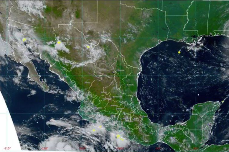 Reportan formación de tormenta tropical Fabio en el océano Pacífico