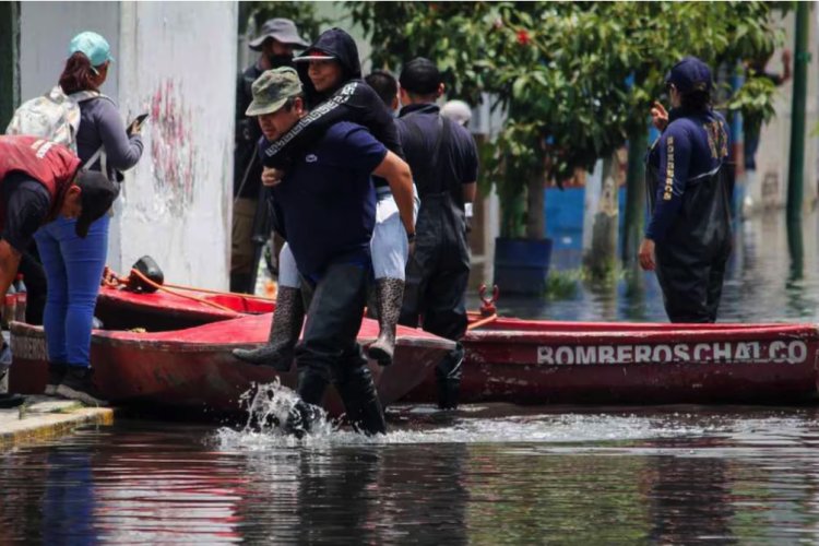 Chalco bajo el agua, ante indiferencia de gobierno de Edomex