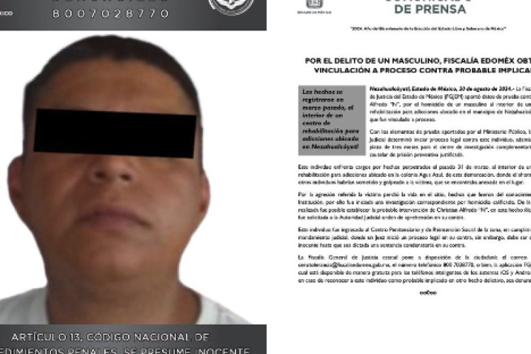 Sujeto que mató a golpes a hombre en anexo de Neza fue detenido