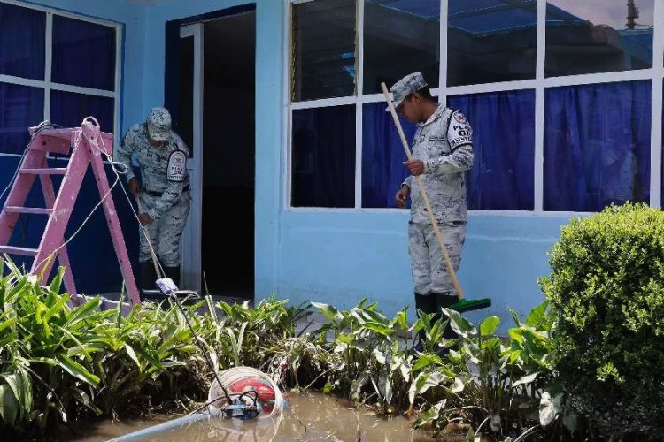 Video: Así están las escuelas en Chalco; retrasan regreso a clases