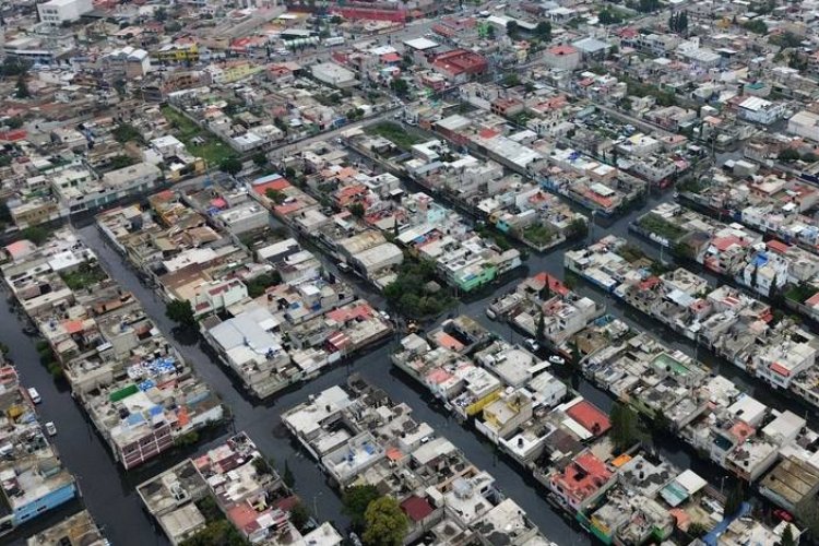 Más de 7 mil damnificados han dejado las inundaciones en Chalco, Edomex