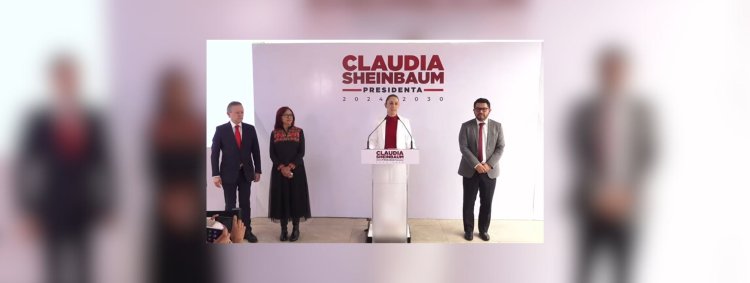 Claudia Sheinbaum anuncia a miembros de su gabinete ampliado para áreas de Presidencia