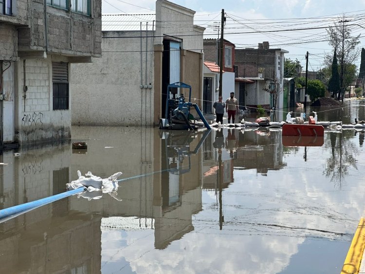 Chalco continúa inundado tras nueve días de intensas lluvias