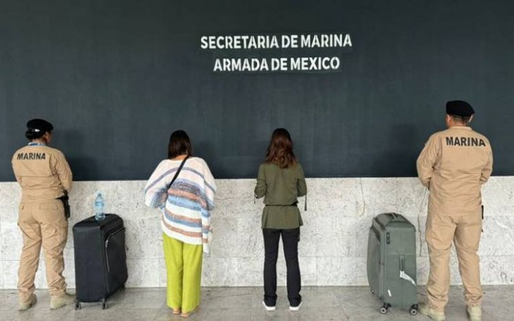 Detienen a extranjeras con precursores químicos de drogas en el Aeropuerto de la CDMX