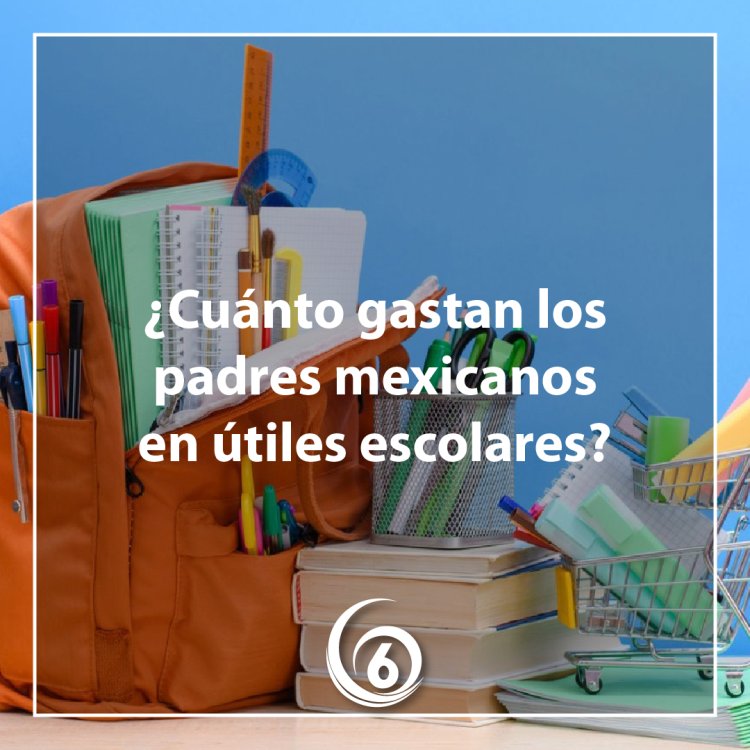 Infografía: ¿Cuánto gastan los padres mexicanos en útiles escolares?