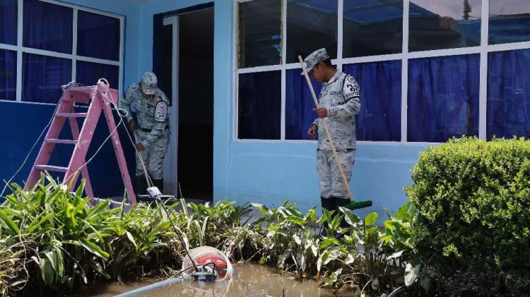 Video: Así están las escuelas en Chalco; retrasan regreso a clases