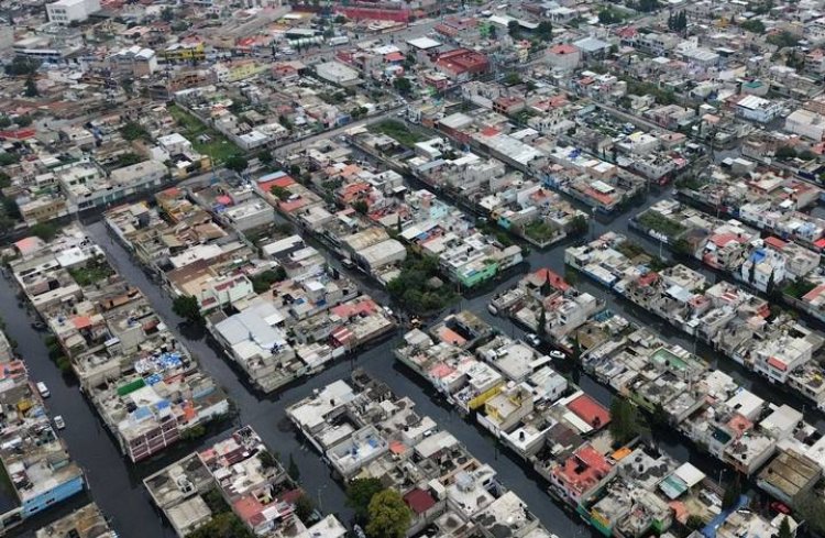 Más de 7 mil damnificados han dejado las inundaciones en Chalco, Edomex