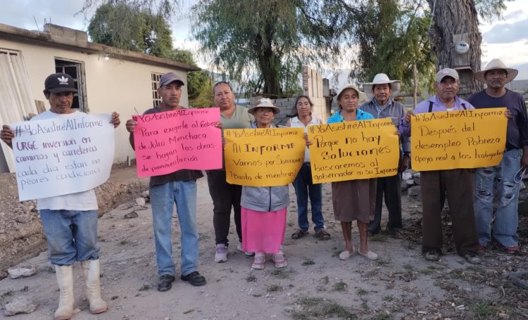 Gobernantes en Hidalgo sólo buscan el voto y se olvidan de los pobladores, afirma campesino