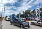 Trabajadores del PJF bloquean la México-Puebla y ocasionan caos vial