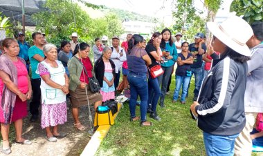 Se manifiestan campesinos antorchistas en Chilapa, Guerrero