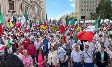 Realizan manifestación ante descontento por la reforma judicial en Chihuahua