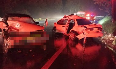 Tormenta causa accidente automovilístico en la carretera Toluca-Zitácuaro