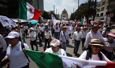 Anuncian marcha para el martes, mientras se desarrolla evento de Sheinbaum