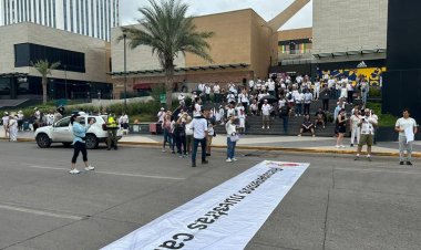 Habitantes de Culiacán, Sinaloa realizan marcha para exigir paz ante la ola de violencia