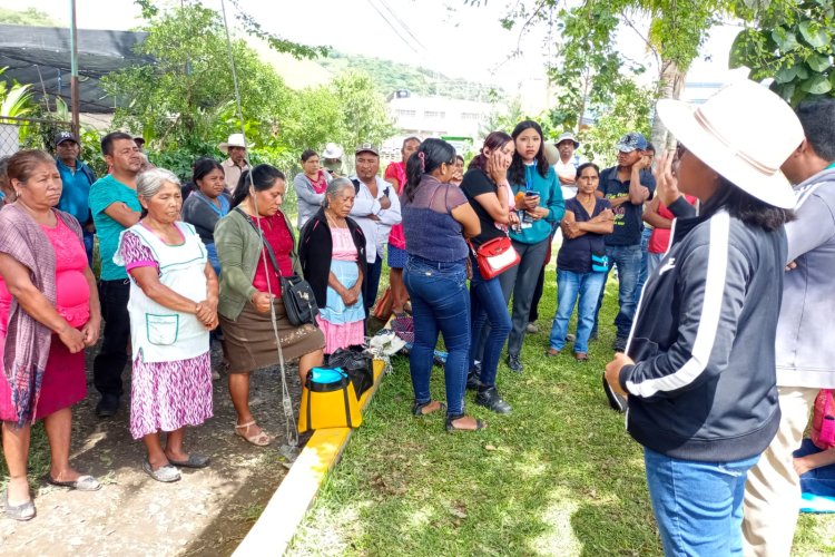 Se manifiestan campesinos antorchistas en Chilapa, Guerrero